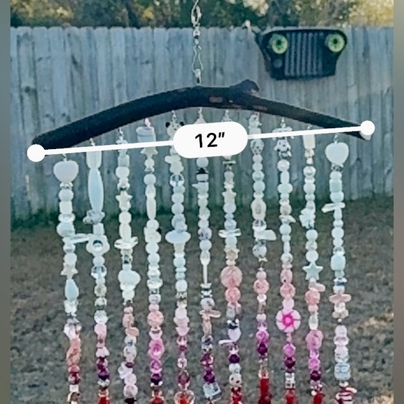 🌪️ Storm to Sparkle: Hurricane Michael Salvaged Wood Suncatcher - Picture 6 of 15
